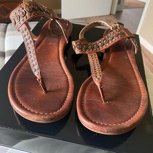Frye Madison Disc Thing Sandals Size 8.5